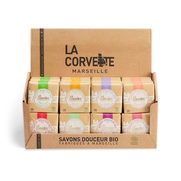 Органічне мило La Corvette POMEGRANATE WITH SHEA BUTTER ORGANIC 100g (270109-COR) 270109-COR фото