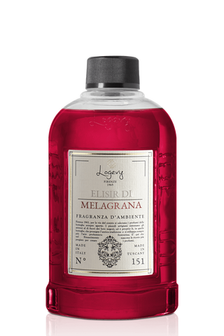 Рефіл (наповнювач до аромадифузору) Logevy Firenze 500 ML Elisir di Melagrana (Гранатовий еліксир) (LOG0273) LOG0273 фото
