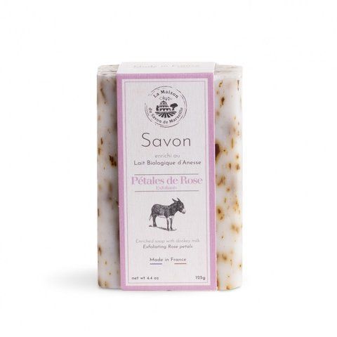 Мило LMDSM DONKEY MILK ORGANIC - ROSE/ DONKEY MILK 125гр. (M11658) M11658 фото
