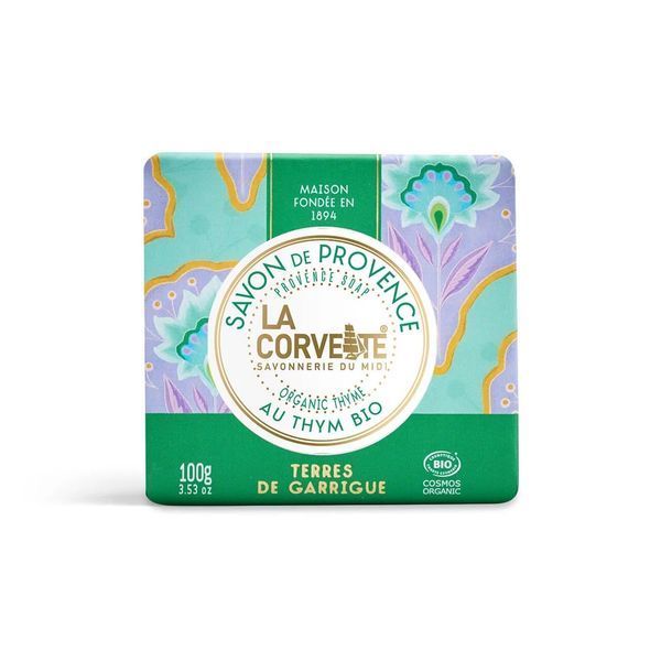 Органічне мило La Corvette TERRES DE GUARRIGUE ORGANIC 100g (270154-COR) 270154-COR фото