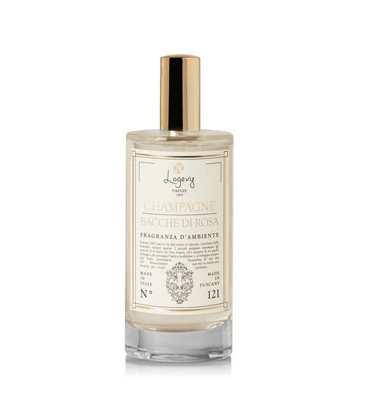 Інтер'єрні духи Logevy Firenze ECO-SPRAY 100 ML Champagne e bacche di rosa (Шампанське & Рожеві ягоди) (LOG0141) LOG0141 фото