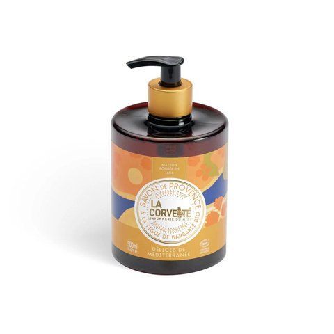 Органічне мило La Corvette DELICES DE MEDITERRANEE ORGANIC 500ml (270951-COR) 270951-COR фото