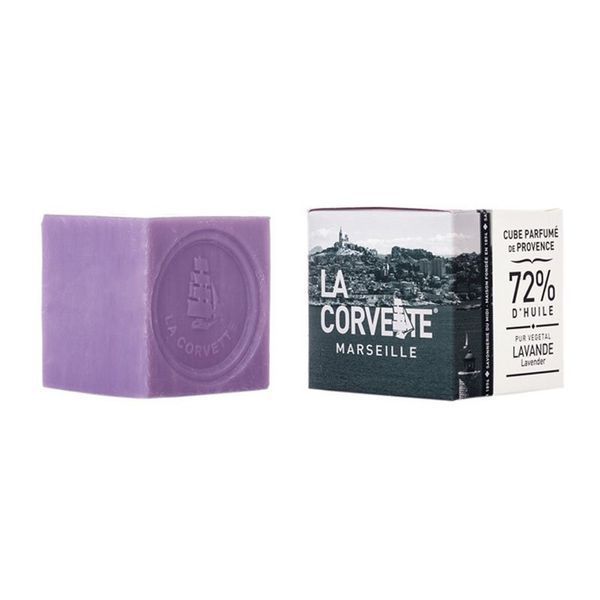 Прованське мило La Corvette CUBE LAVANDER 100g (270113-COR) 270113-COR фото