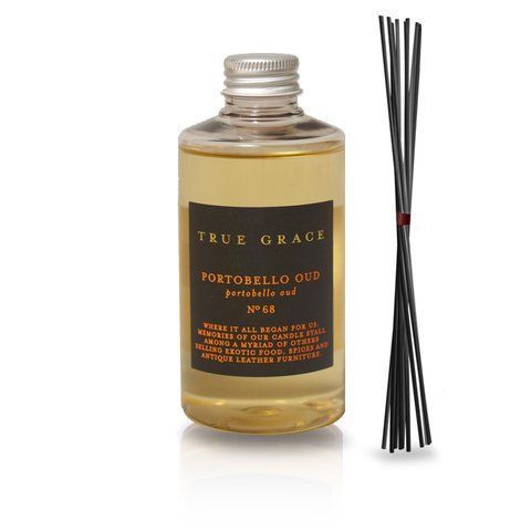 Наповнювач для аромадифузору True Grace MANOR 200ml №:68 Portobello Oud (RSR-M-68) RSR-M-68 фото