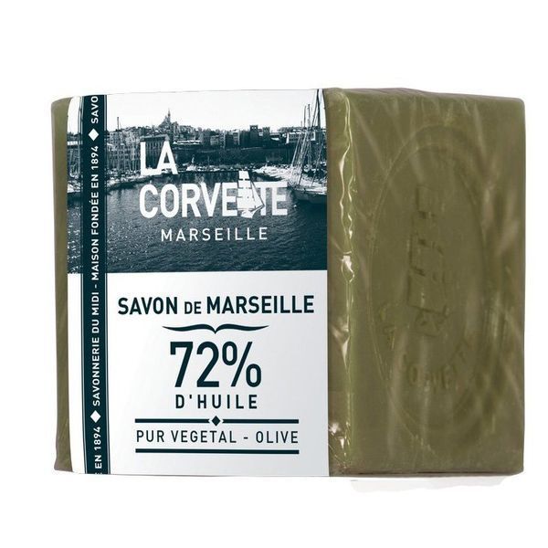 Марсельське мило La Corvette CUBE OLIVE ECOCERT 200g (270201-COR) 270201-COR фото