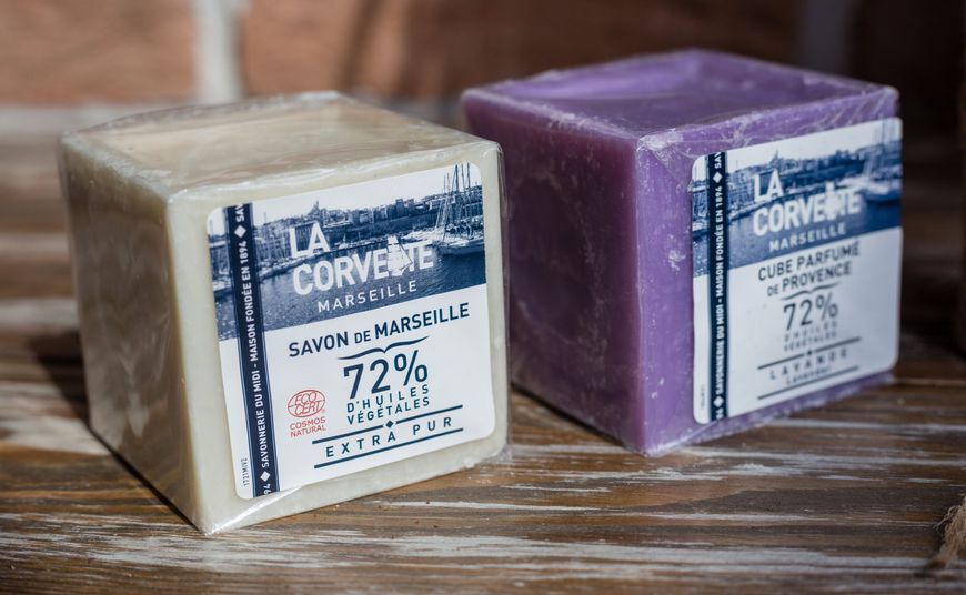 Марсельське мило La Corvette CUBE EXTRA PUR ECOCERT 200g (270202-COR) 270202-COR фото