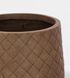 Набір ваз 2шт - SET2 RHOMBUS LOW FAT RUSTY VASE HOLDER CU3124 фото 3