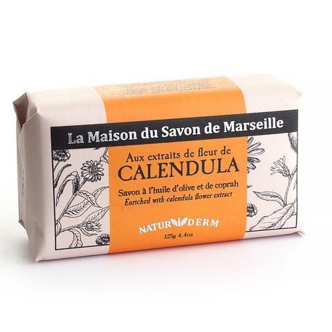 Органічне мило La Maison du Savon Marseille - NATUR I DERM - CALENDULA 125 г M12613 M12613 фото