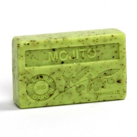 Мило-скраб La Maison du Savon Marseille SAV100 HUILE D'ARGAN BIO - MOJITO 100гр. (M11298) M11298 фото