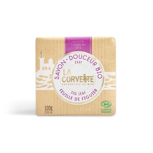 Органічне мило La Corvette FIG LEAF ORGANIC 100g (270106-COR) 270106-COR фото