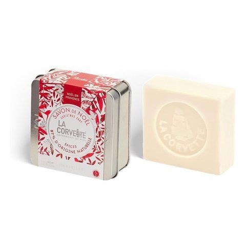 Парфумоване мило (+мильниця) La Corvette CHRISTMAS SPICES 100g (270745-COR) 270745-COR фото