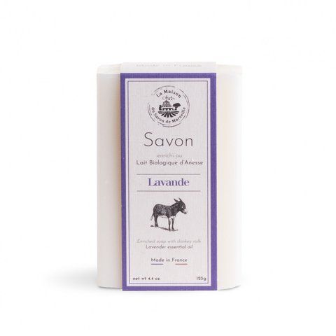 Мило LMDSM DONKEY MILK ORGANIC - LAVANDER/DONKEY MILK 125гр. (M11657) M11657 фото