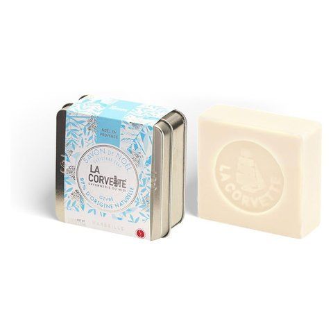 Парфумоване мило (+мильниця) La Corvette CHRISTMAS FROSTED 100g (270748-COR) 270748-COR фото