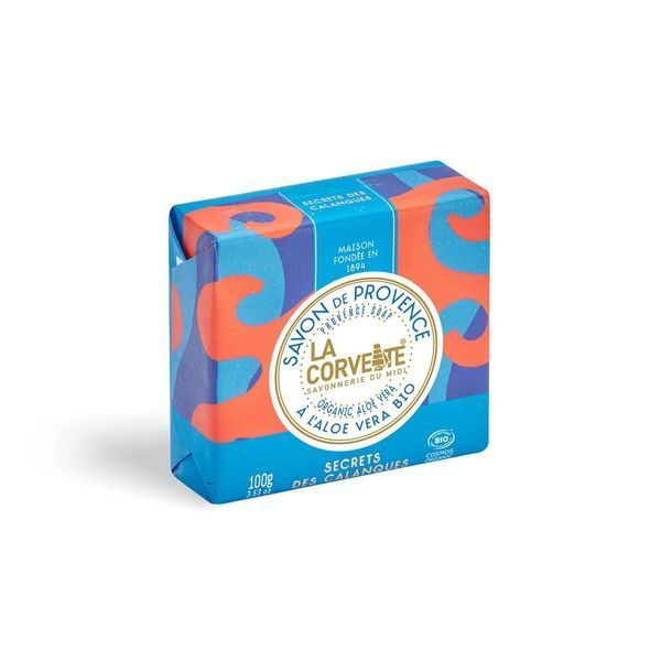 Органічне мило La Corvette SECRETS DES CALANQUES ORGANIC 100g (270152-COR) 270152-COR фото